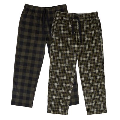 Smith's Workwear Men's Fleece Lounge Pants, 2-Pack