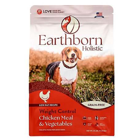 Earthborn Holistic Adult Weight Control Formula Dry Dog Food
