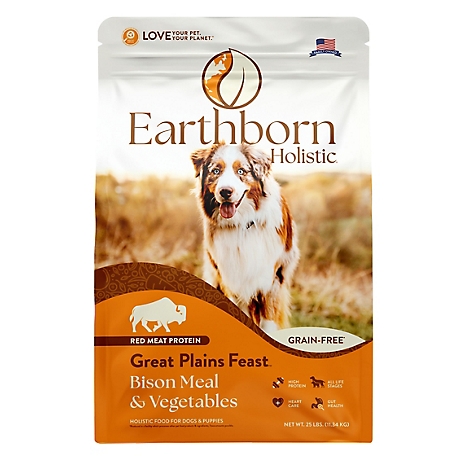 Earthborn Holistic All Life Stages Great Plains Feast Recipe Dry Dog Food