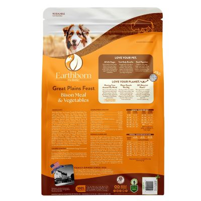 Image showing  All Life Stages Great Plains Feast Bison Recipe Dry Dog Food, 25 lb. Bag