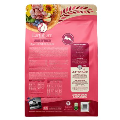 Image showing  All Life Stages Unrefined Roasted Rabbit Recipe Dry Dog Food