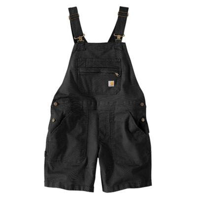 Carhartt Women's Relaxed Fit Rugged Flex Canvas Shortall