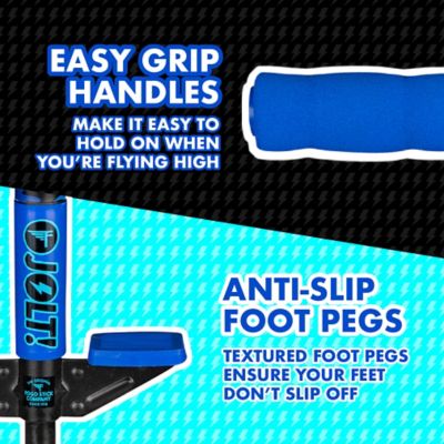 Image showing 5 th Flybar Foam Jolt Beginners Pogo Stick for Boys' and Girls', Blue Camo, Ages 5+, Between 40 to 80 lb.