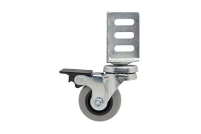 Image showing  1-7/8 in. Thermoplastic Rubber Corner Caster, 90 lb. per Caster Capacity