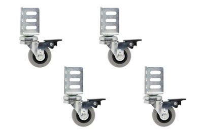 Image showing  1-7/8 in. Thermoplastic Rubber Corner Caster, 90 lb. per Caster Capacity