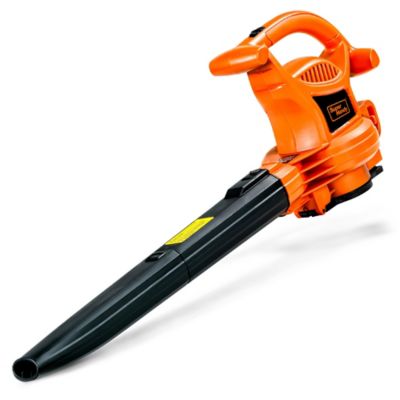 SuperHandy 380 CFM/380 CFM 12A Corded 3-in-1 Handheld Leaf Blower, Vacuum and Mulcher