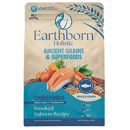 Earthborn Holistic Unrefined Smoked Salmon Recipe Dry Dog Food