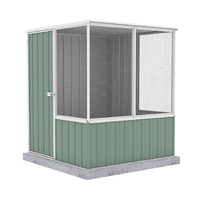 ABSCO Chicken Coop, 5 Chicken Capacity, 5 ft. x 5 ft., Pale Eucalypt