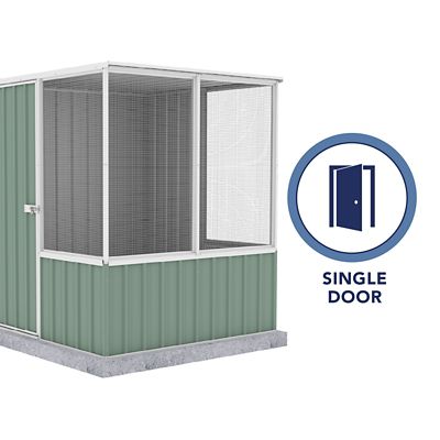 Image showing  Chicken Coop, 5 Chicken Capacity, 5 x 5ft., Pale Eucalypt