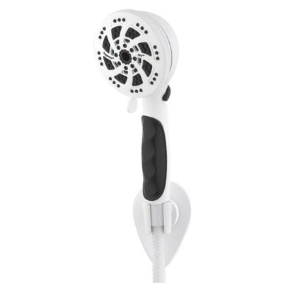 Oxygenics Fury RV 5 Setting Matte White Showerhead Kit