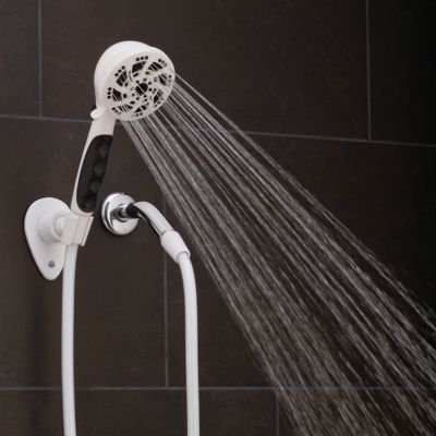 Image showing 6 th Oxygenics Fury 5-Setting RV Shower Head Kit, Matte White