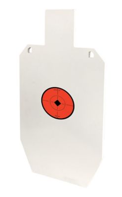 Birchwood Casey 66% IPSC Silhouette Target, 3/8 in. NM500 Steel