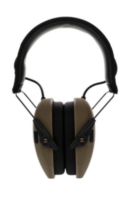 Walker's Razor Rechargeable Ear Muffs, 21 dB Noise Reduction Rating, FDE, 1-Pair