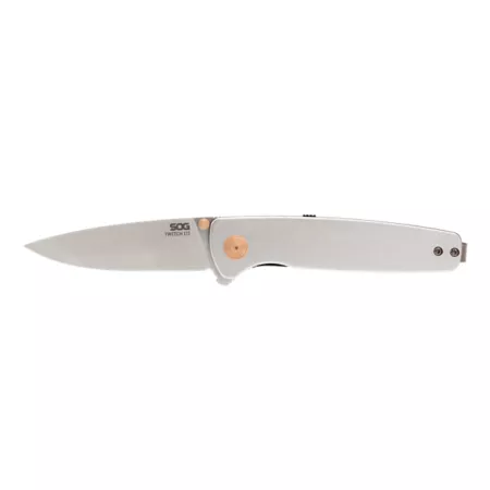 SOG Twitch Iii 3.1" Folding Knife Satin and Rose Gold Knives