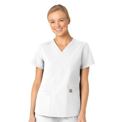 Image showing  Force Essentials V-Neck Scrub Top