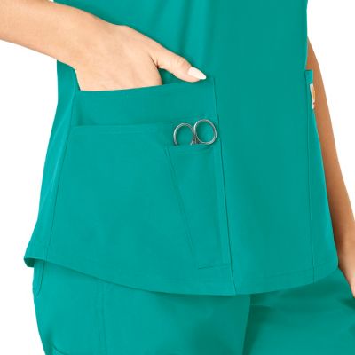 Image showing 4 th Carhartt Force Essentials V-Neck Scrub Top