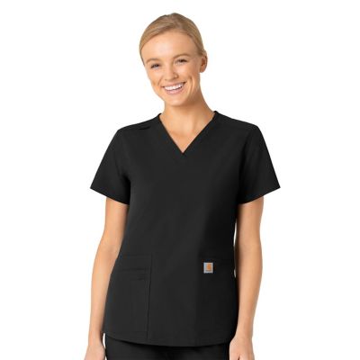 Carhartt Women's Force Essentials V-Neck Scrub Top