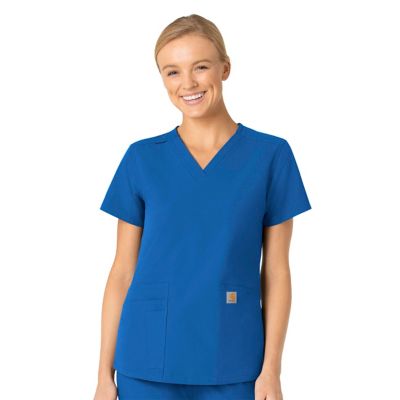 Carhartt Force Essentials V-Neck Scrub Top Love them! Wash and wear,