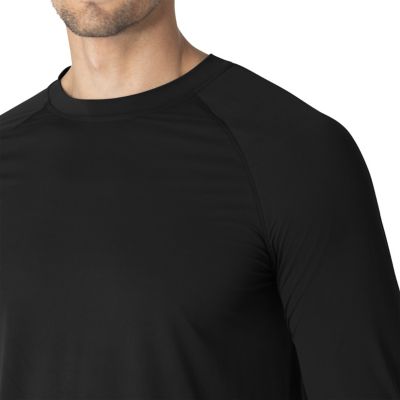 Image showing  Men's Force Sub-Scrubs Performance Long-Sleeve Crew Neck Scrub Top