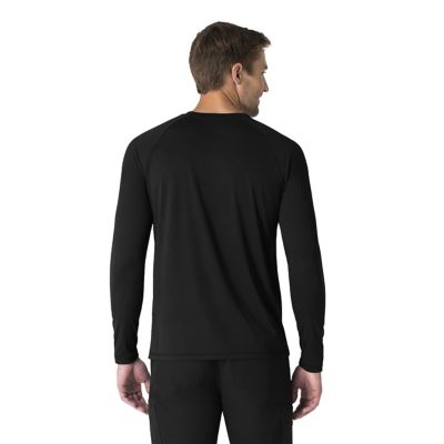 Image showing  Men's Force Sub-Scrubs Performance Long-Sleeve Crew Neck Scrub Top