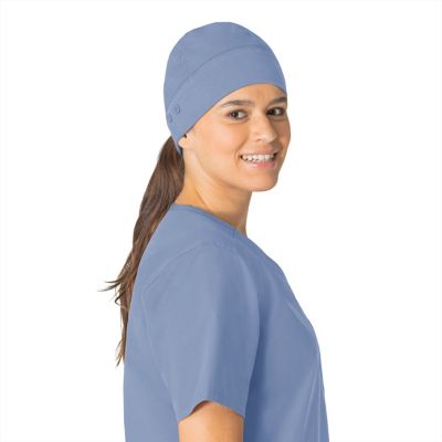 Image showing  Unisex Adult Force Essentials Beanie Scrub Cap