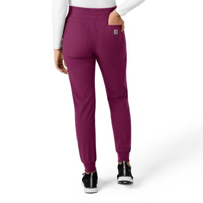 Image showing 1 th Carhartt Women's Force Essentials Jogger Scrub Pants