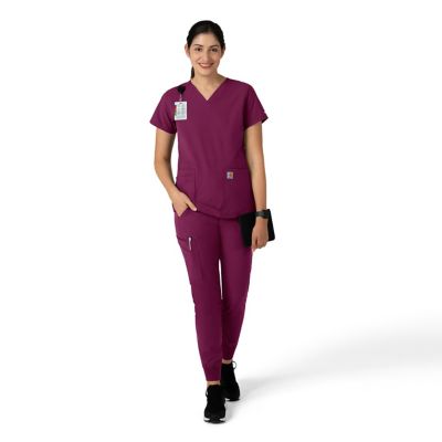 Image showing 2 th Carhartt Women's Force Essentials Jogger Scrub Pants