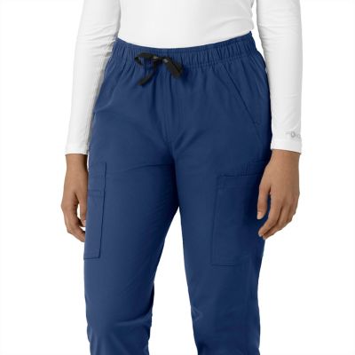 Image showing 7 th Carhartt Force Essentials Women's Straight Leg Scrub Pant