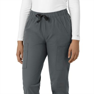 Image showing 7 th Carhartt Force Essentials Women's Straight Leg Scrub Pant