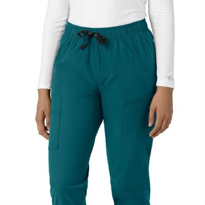Image showing 7 th Carhartt Force Essentials Women's Straight Leg Scrub Pant