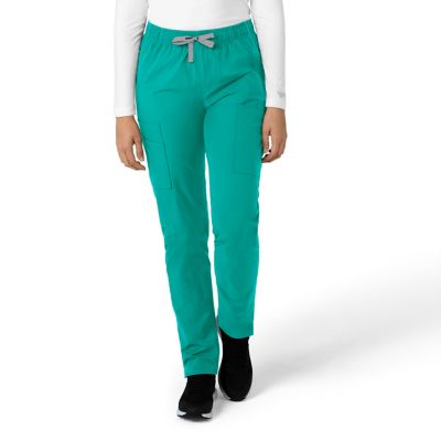 Image showing 0 th Carhartt Force Essentials Women's Straight Leg Scrub Pant