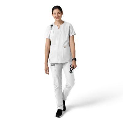 Image showing 2 th Carhartt Force Essentials Women's Straight Leg Scrub Pant