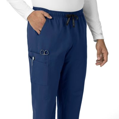 Image showing  Unisex Force Essentials Elastic Waist Cargo Scrub Pant