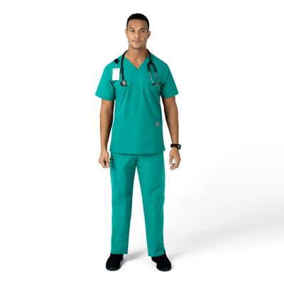 Image showing  Unisex Force Essentials Elastic Waist Cargo Scrub Pant