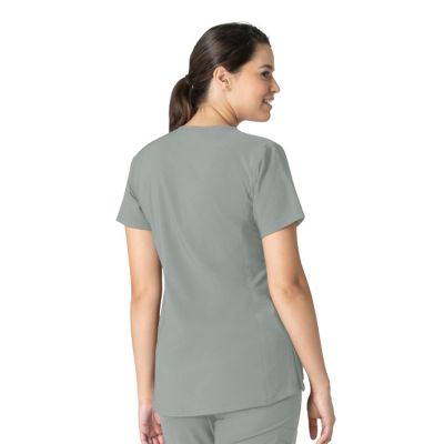 Image showing  Force Essentials Notch Neck Tunic Scrub Top