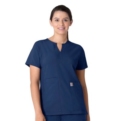 Carhartt Force Essentials Notch Neck Tunic Scrub Top