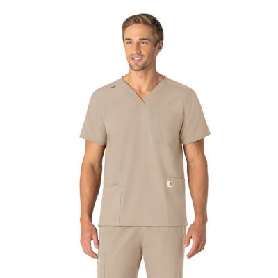 Carhartt Unisex Force Essentials 6-Pocket V-Neck Scrub Top