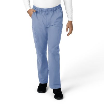 Carhartt Men's Force Essentials 9-Pocket Straight Mid-Rise Cargo Scrub Pants
