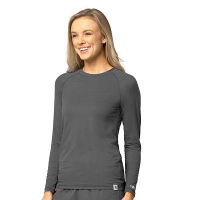 Carhartt Women's Force Sub-Scrubs Performance Long Sleeve Tee