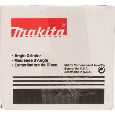 Image showing  5 in. Diameter Angle Grinder, With AC/DC Switch