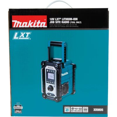 Image showing 6 th Makita 18V LXT Lithium-Ion Cordless Job Site Radio, Tool Only