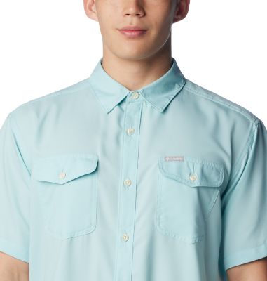 Image showing 3 th Columbia Sportswear Men's Utilizer II Solid Short-Sleeve Button-Down Shirt