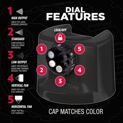 Image showing  12 oz. Black Stops Rust Custom 5-in-1 Spray Paint, Semi-Gloss