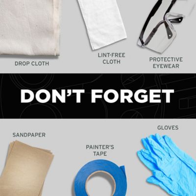 Image showing 8 th Rust-Oleum 12 oz. Black Stops Rust Custom 5-in-1 Spray Paint, Gloss