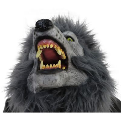 Image showing  7 ft. Tall Farkas the Towering Werewolf by SVI Halloween Animatronic, Premium Halloween Decoration, Plug-In