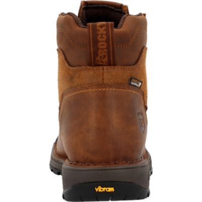 Image showing  Men's Square Toe Legacy 32 Waterproof Leather Boots, 5 in.