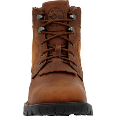 Image showing  Men's Square Toe Legacy 32 Waterproof Leather Boots, 5 in.