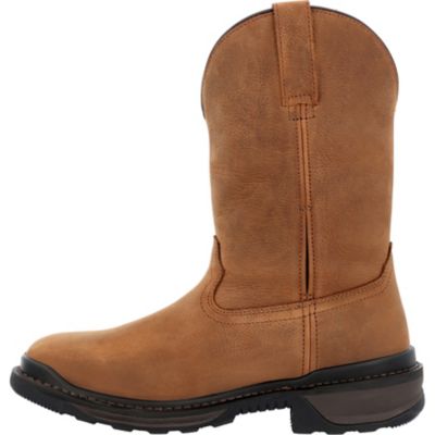 Image showing  Men's Rams Horn Waterproof Leather Boots, 11 in.