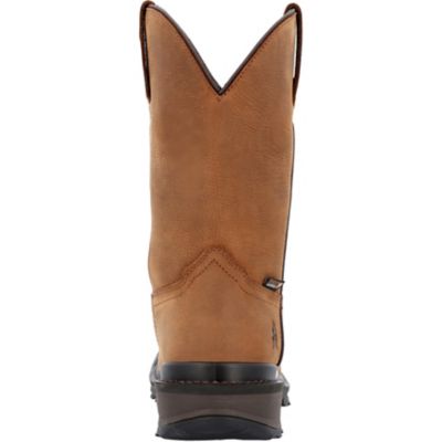 Image showing  Men's Rams Horn Waterproof Leather Boots, 11 in.