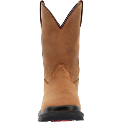 Image showing  Men's Rams Horn Waterproof Leather Boots, 11 in.